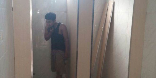 Proyek Toilet cubicle tol Surabaya Mojokerto 1 toilet cubicle surabaya mojokerto