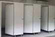 cubicle toilet phenolicresin