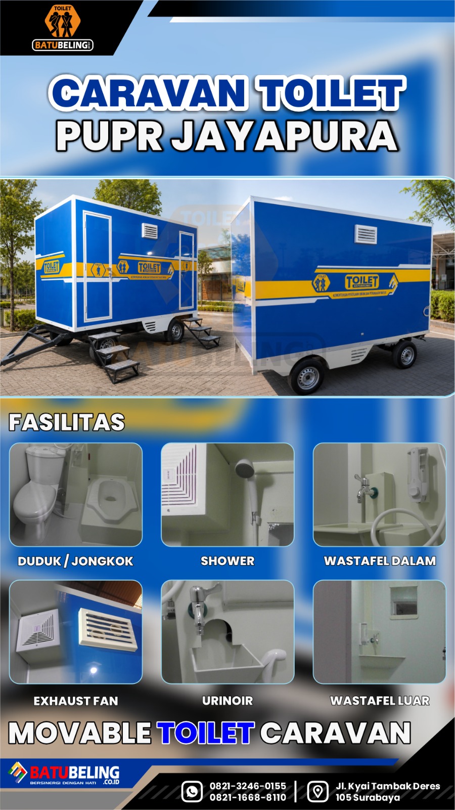 Produsen Caravan Toilet Indonesia produsen caravan toilet indonesia batubeling